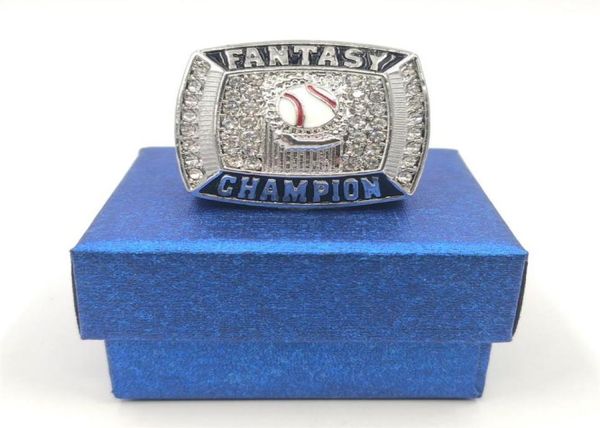 great quatity 2021 fantasy baseball league championship ring fans men women gift ring size 111690247, Silver